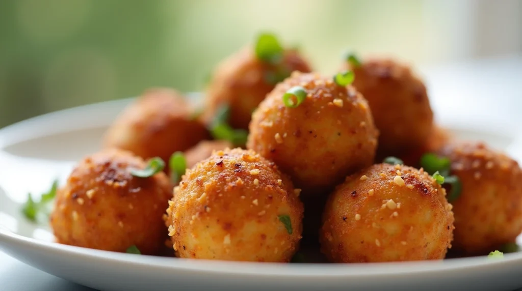 What are crab balls made of?