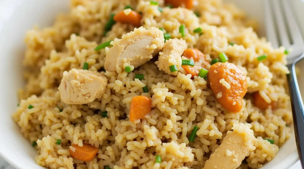 What to add to chicken and rice for flavor?
