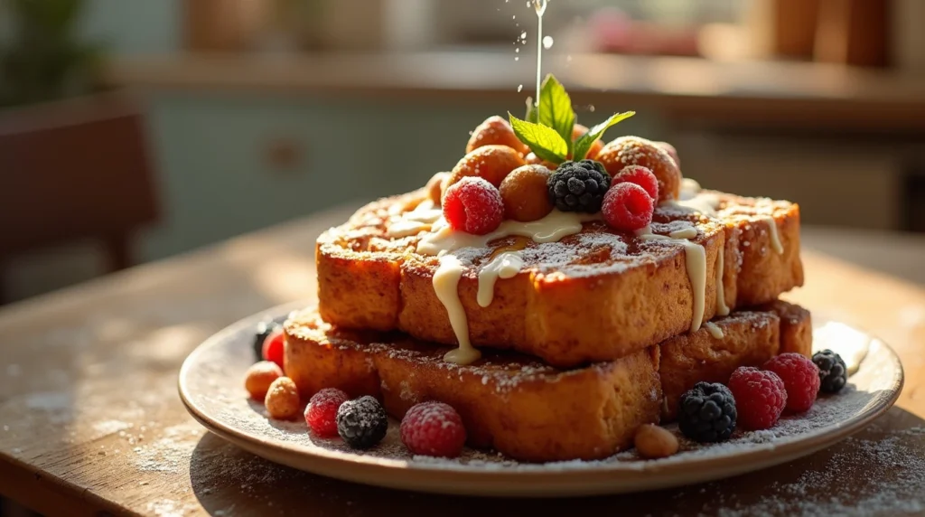 cinnamon roll french toast​