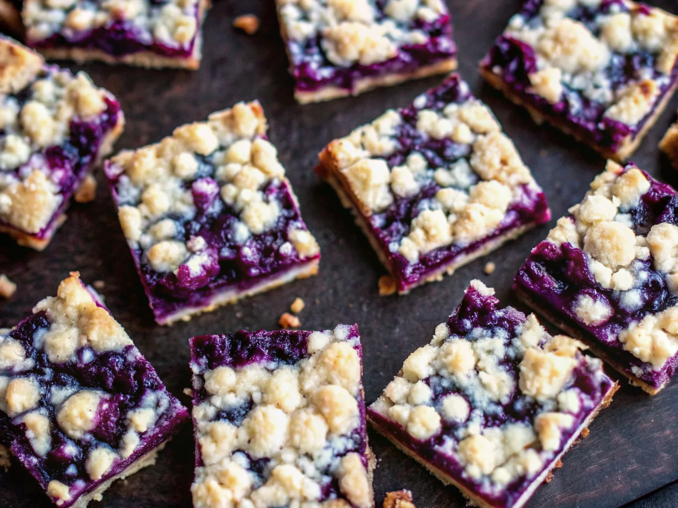 image of Huckleberry Crumb Bars