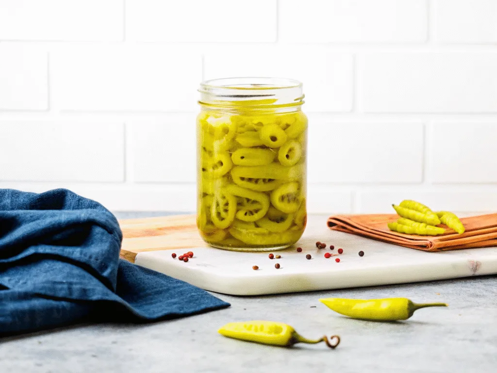 image of Pickled Banana Peppers Recipe