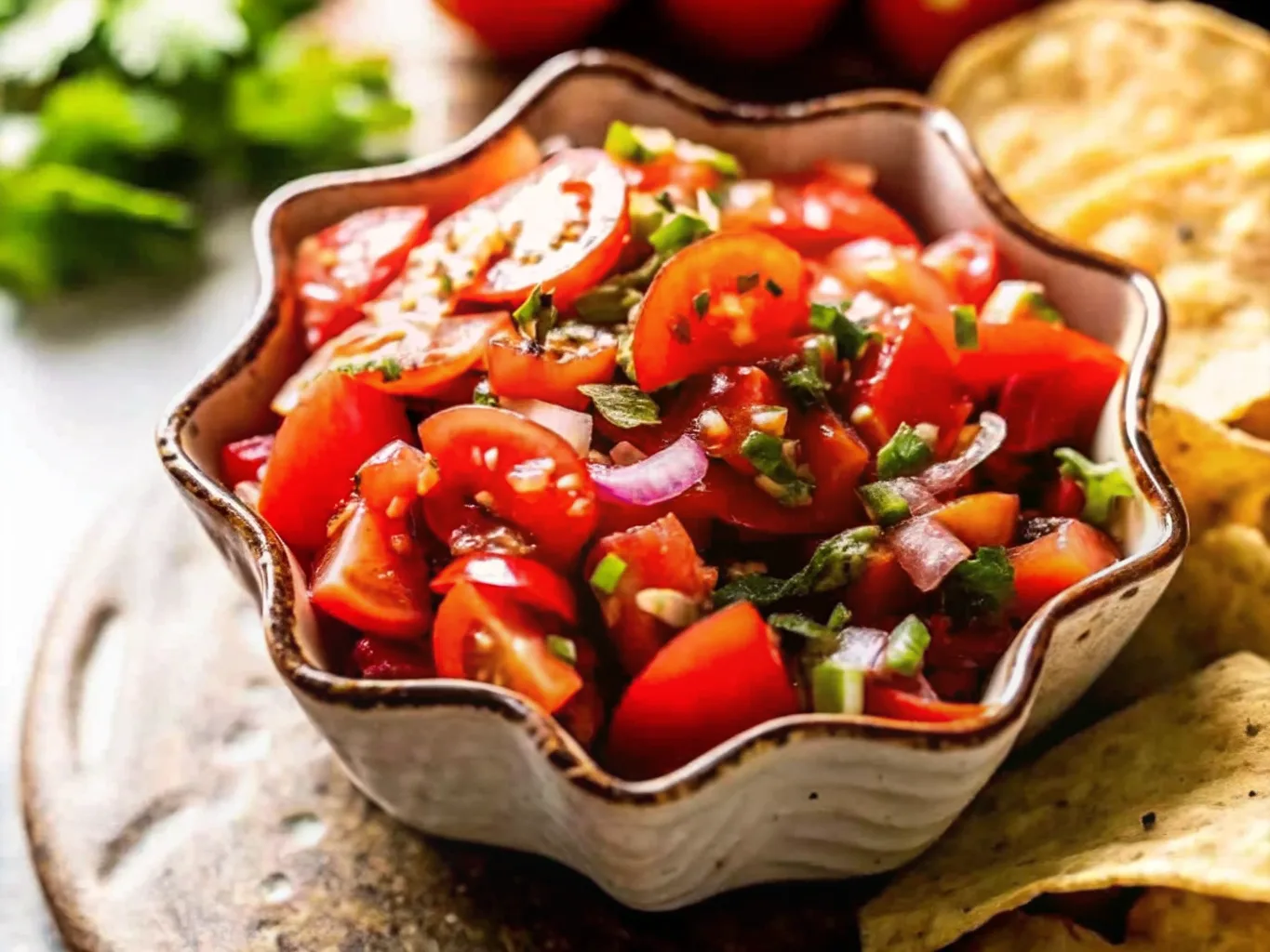 image of Refreshing Cherry Tomato Salsa