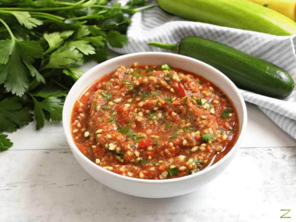 image of Zucchini Salsa Recipe