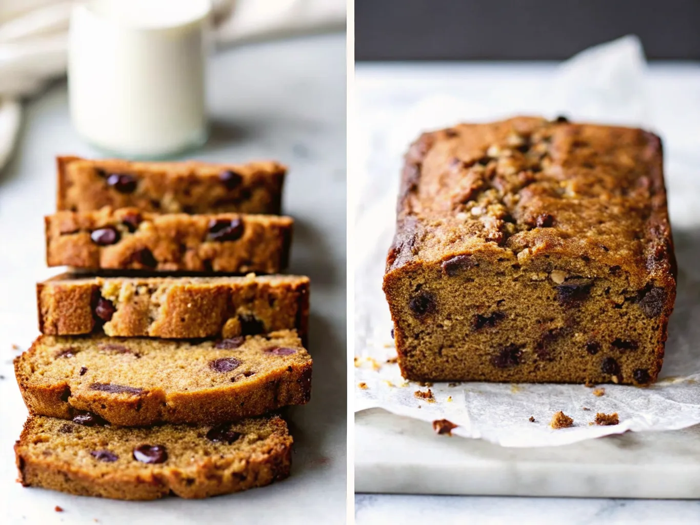 IMAGE OF chocolate chip zucchini bread