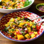 image of peach salsa recipe