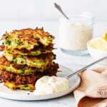 image of zucchini fritters