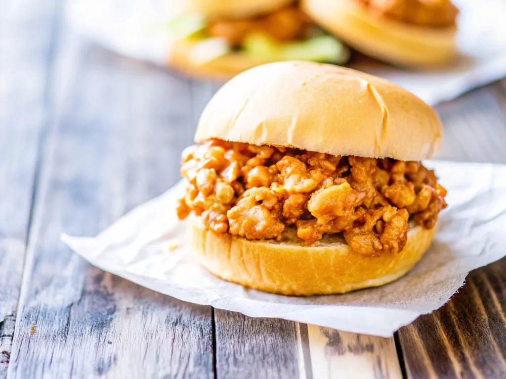 Cajun Chicken Sloppy Joes Recipe