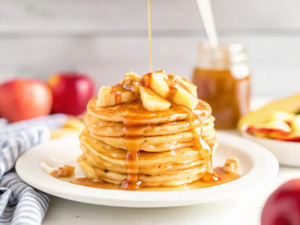 Caramel Apple Pancakes Recipe