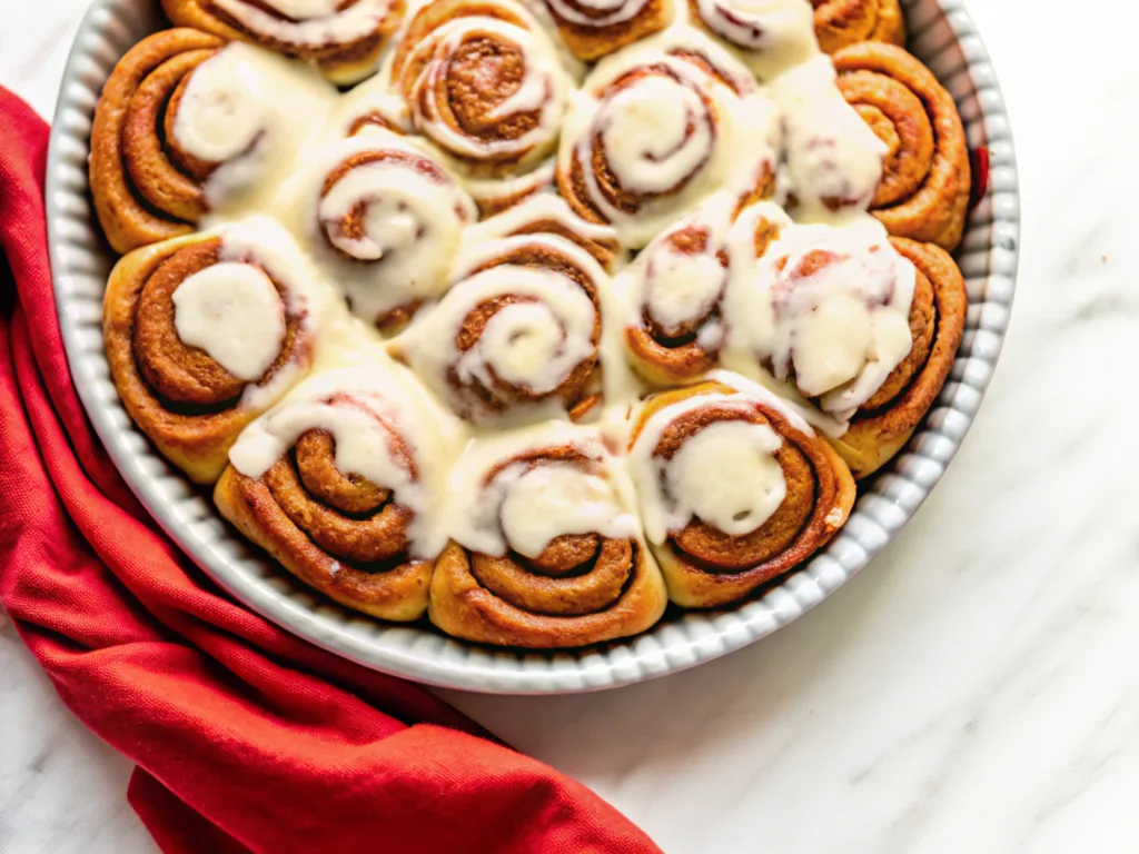 Pumpkin Cinnamon Rolls