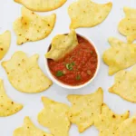 Spooky Baked Halloween Chips