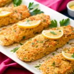Baked Parmesan Crusted Salmon