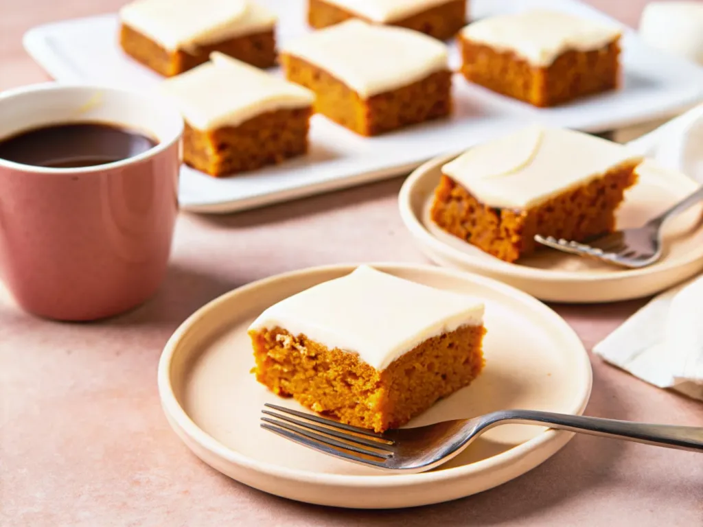 pumpkin bars