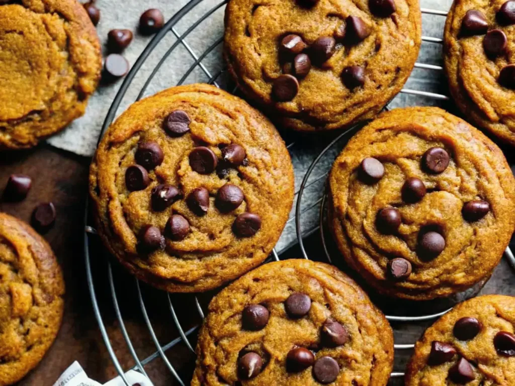 pumpkin chocolate chip cookies